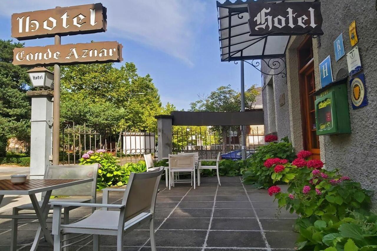Conde Aznar Otel Jaca Dış mekan fotoğraf