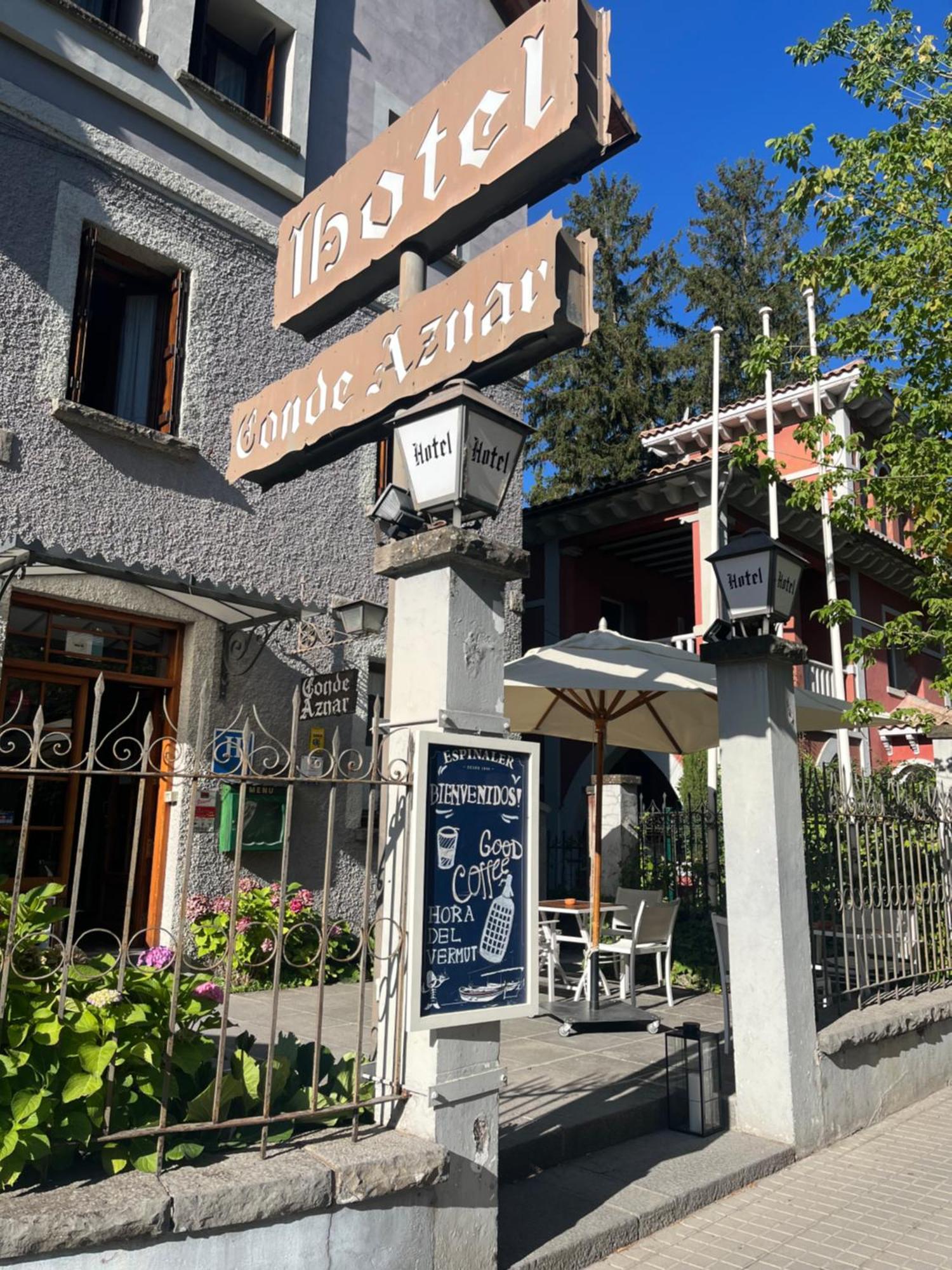 Conde Aznar Otel Jaca Dış mekan fotoğraf